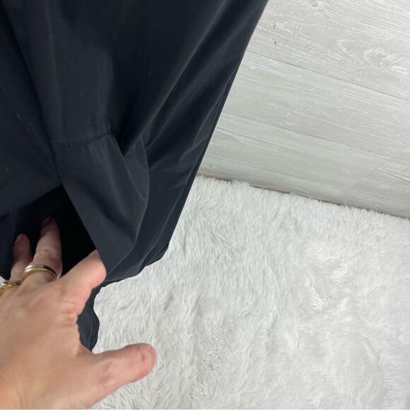 BCBGmaxazria Ruffle Racerback A-Line Cotton Blend Dress - Picture 6 of 10